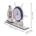 thumbnail image 3 of EeaseCA 1pc Clock Decoration Fashion Household Desktop Clock Creative Clock Ornament, 3 of 7