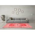 thumbnail image 3 of Ahgly Company Indoor Square Persian Red Traditional Area Rugs, 4' Square, 3 of 4