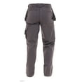 thumbnail image 3 of Skylinewears Mens Cordura Pants Carpenter Construction Utility Tool Pockets Heavy Duty Knee Reinforced Work Wear Safety Trousers B3 Gray W30-L30, 3 of 6