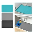 Kripyery UnderSink Mat Antislip Silicone Waterproof Multipurpose