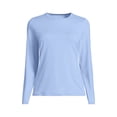 thumbnail image 3 of Lands' End Women's Plus Size SunShade UPF 50 Long Sleeve Rash Guard Swim Tee, 3 of 3