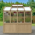 thumbnail image 3 of Yardistry 6.7' x 7.8' Meridian  Greenhouse, 3 of 15