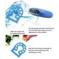 thumbnail image 4 of Mini ventilador USB de mano con batería de litio incorporada, ventilador recargable, purificador de aire, humidificador F015, azul, 4 of 5