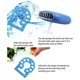 thumbnail image 4 of Mini ventilador USB de bolsillo batería de litio incorporada ventilador recargable purificador de aire humidificador F015, azul, 4 of 5
