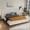 White, variant on Dextrus King Size Cloud Style Upholstered Bed Frame, Velvet Bed with Headboard and Footboard, Quick Easy Assembly Design (White)
