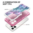 thumbnail image 2 of iPhone 16e Case, Rosebono Hybrid Dual Layer Graphic Design Pattern Heavy Duty Protection Case For iPhone 16e (Dream Catcher), 2 of 4