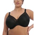 thumbnail image 3 of Elomi Smooth Unlined Underwire Molded Bra (4301),38GG,Black, 3 of 7