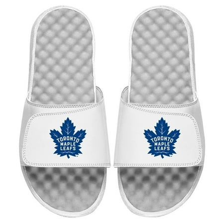 

Youth ISlide White Toronto Maple Leafs Primary Logo Slide Sandals