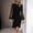 *Black, variant on ClodeEU Women's Elegant Lace Long Sleeve Bodycon Midi Dress, Ruched Wrap Ruffle Hem Cocktail Party Pencil Dress Black,Women's Plus L