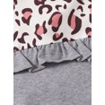 thumbnail image 5 of Seyurigaoka Little Girl’s Leopard Stitching Sleeveless Tops and Short Pants Set, 5 of 8