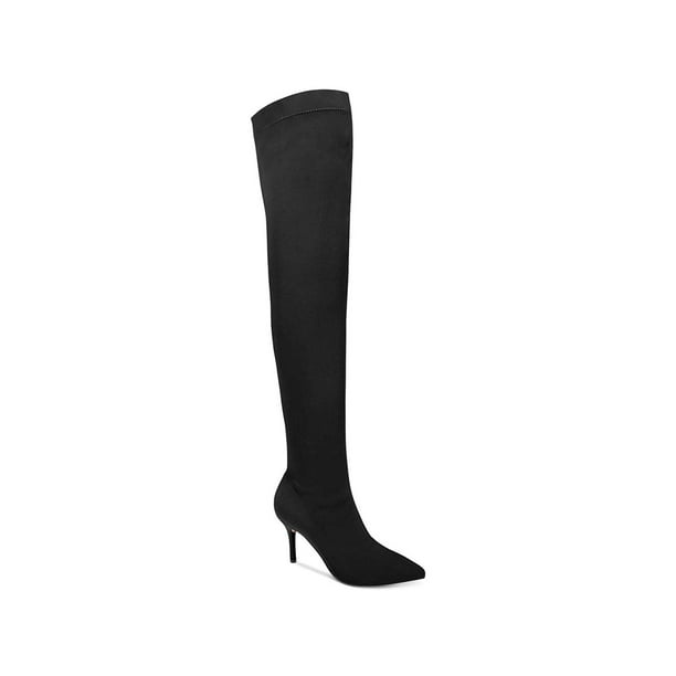 pointed toe over the knee boots