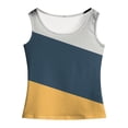 thumbnail image 5 of YDFCWXW Girl's Sports Tank Tops, Summer Comfortable Quick-Dry T-Shirts, Funny Sleeveless Shirts (Yellow, L), 5 of 5