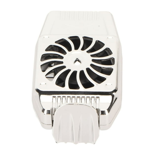 Refroidisseur de Téléphone Cellulaire, Pince Rétractable Radiateur de Téléphone Mobile Refroidisseur Garde le Téléphone au Frais et Rapide, Ventilateur de Refroidissement Portable et Silencieux pour Téléphone Cellulaire pour Jeux Diffusion en Direct Regardage de Vidéos