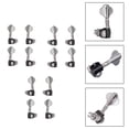 thumbnail image 3 of A Set Of 4PCS Chrome Bass Tuning Pegs Machine Heads Tuners For Bass Guitar Parts, 3 of 4