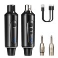 thumbnail image 1 of Depusheng S5 Wireless Microphone System Wireless Guitar Transmitter Receiver with XLR Plug-on Dynamic and 48V Condenser Microphon, 1 of 9