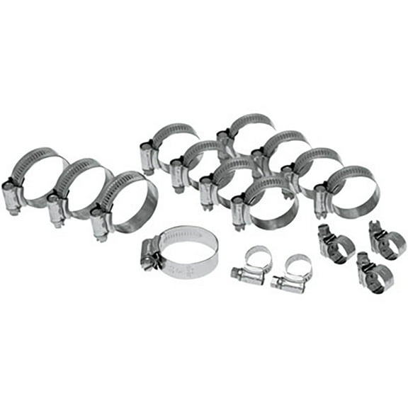 SamcoSport Radiator Hose Clamp Kit Thermostat Bypass Compatible With Beta 250 RR Racing 2019