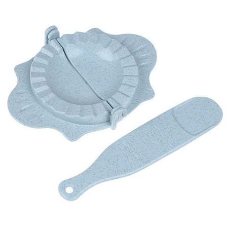 

1111Fourone Dumpling Maker Home Kitchen Restaurant Dumpling Wheat Straw Mold Pastry Mould Non-stick