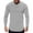 Grey, variant on Men's Casual Fitness T-Shirt Breathable Soft Comfortable Round Neck Long Sleeve Tee for Sports Outdoor Active Wear Mens Basic Tee Shirts Summer Vintage T Shirts