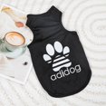 thumbnail image 3 of Ropa suave para perros pequeños, de verano, para Pomerania, bichón, osito de peluche, chaleco fino, transpirable, para gatos y cachorros, camiseta para mascotas, 3 of 5