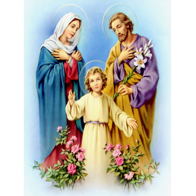 Cuadros Decorativos 5D figura religiosa punto de cruz bordado diamante pintura arte hecho a mano DQrwqpou Nuevos Originales