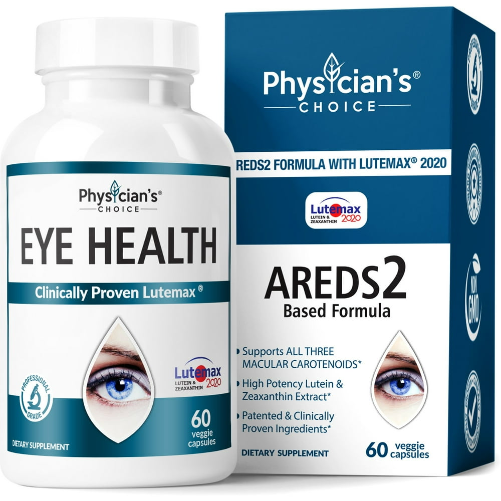 Physician's Choice Eye and Vision Health Vitamins with Lutemax Capsules