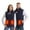 150 Blue, variant on guisaled Men's Heated Vest Softshell Warm Lightweight 9 Heating Zones Heated Jackets Winter Outdoor Hiking Hunting Vests for Cold Weather