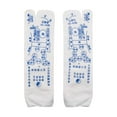 thumbnail image 4 of Chaussettes de Réflexologie d'Acupression Chaussettes Illustration d'Acupoint Douces pour Adultes Unisexes, 4 of 9