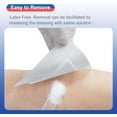 thumbnail image 6 of Niceful 50Pcs Border Gauze Island Dressing 4"x4", Water-Resistant Wound Dressing, 6 of 7