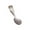 🥝 Silver_Base#1082, variant on Stainless Steel Toddler Fork Spoon Set | Ergonomic Loop Handle, Silvery | Durable Rust-Resistant Feeding Utensils for Self-Feeding, Easy-Clean, 3.5in, Dishwasher Safe