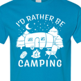 thumbnail image 4 of Inktastic I'd Rather Be Camping T-Shirt, 4 of 5