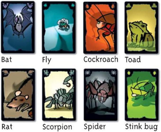 "Schmidt Cockroach Poker - Jeu de cartes pour enfants de 8 ans et plus"