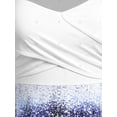 thumbnail image 3 of Vestido Talla Extra Estampado a Cuadros Bolsillo Frontal Alce Rosegal  Vestidos casuales de talla grande, 3 of 5