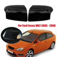 thumbnail image 4 of For Ford Focus MK2 2005-2008 Replacement Car Rearview Side Mirror Cover Wing Cap Exterior Door Rear View Case Trim Gloss Black, 4 of 5