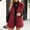#236-Wine, variant on Ounisa Womens Winter Vest Waistcoat Faux Fur Overcoat Jackets Thickened Warm Solid Color Stand Collar Sleeveless Outerwear Top