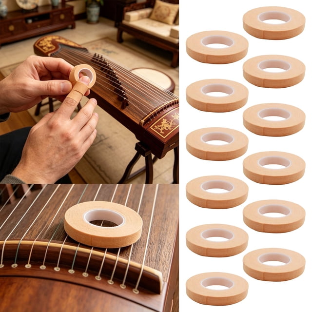 Elastic Elastic Finger Strap For Guzheng And Adjustable Finger Support For Musical Strings