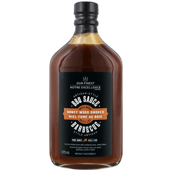 Our Finest Artisan Style Honey Wood Smoked BBQ Sauce