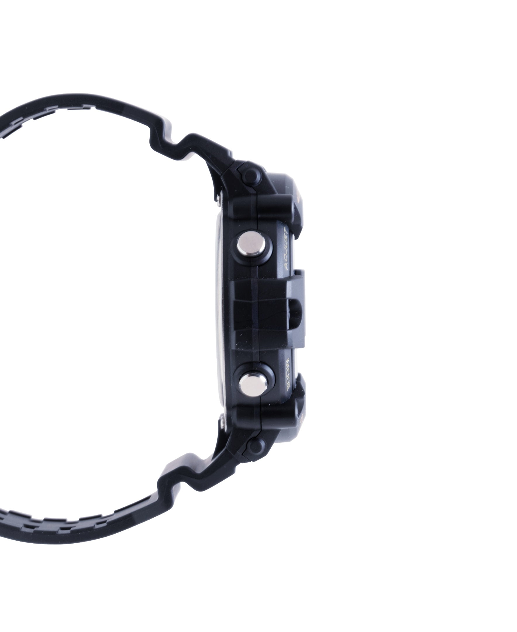 Casio Men's Wide Face Black Digital Grey Resin Strap Watch