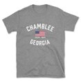 thumbnail image 1 of Chamblee Georgia Patriot Men's Cotton T-Shirt, 1 of 1