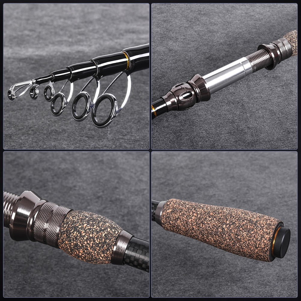 Professional Telescopic Fishing Rod for Sea Fishing Applications Lightweight