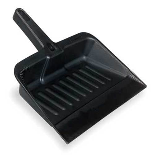 Hand Held Dust Pan, Black, Polypropylene