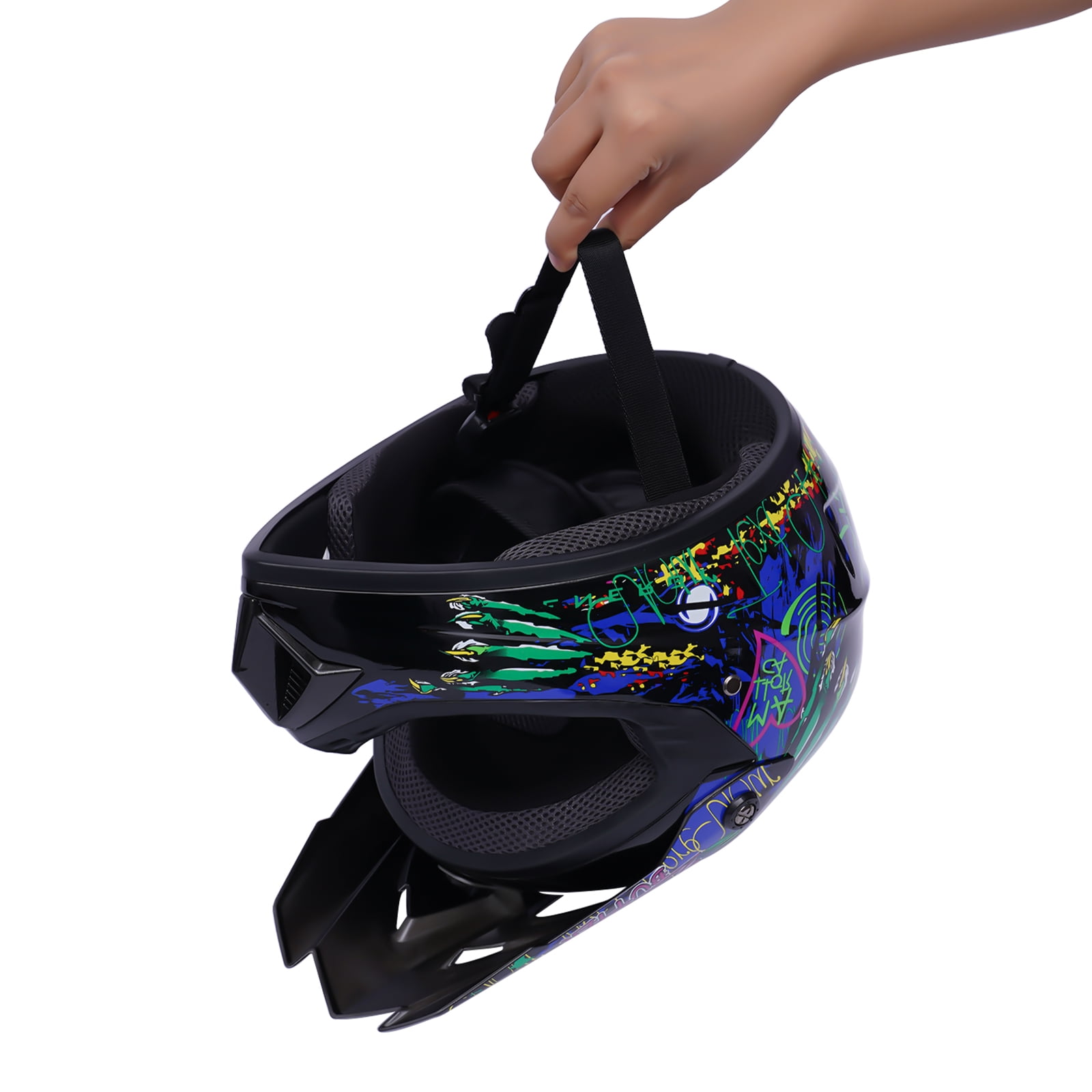 Motorcycle Helmet with Gloves, Motorcycle Helmet Set, Motocross Helmet Kit