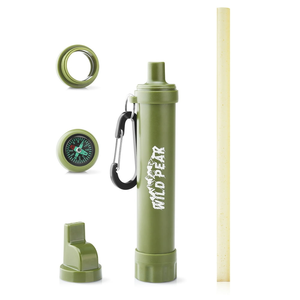 Wild Peak Stay Alive2 Outdoor Activated Carbon Water Filter Emergency