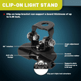 thumbnail image 5 of Universal LED Light Bar Mounting Brackets, Adjustable Hood Pillar Mounts, Led Work Light Mount Bracket Clamp Holder 2PCS, 5 of 8