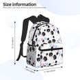 thumbnail image 3 of Fotbe Panda Bear1 Lightweight Casual Laptop Backpack for Men and Women, Daily use Waterproof backpack, Backpack for College, 3 of 7