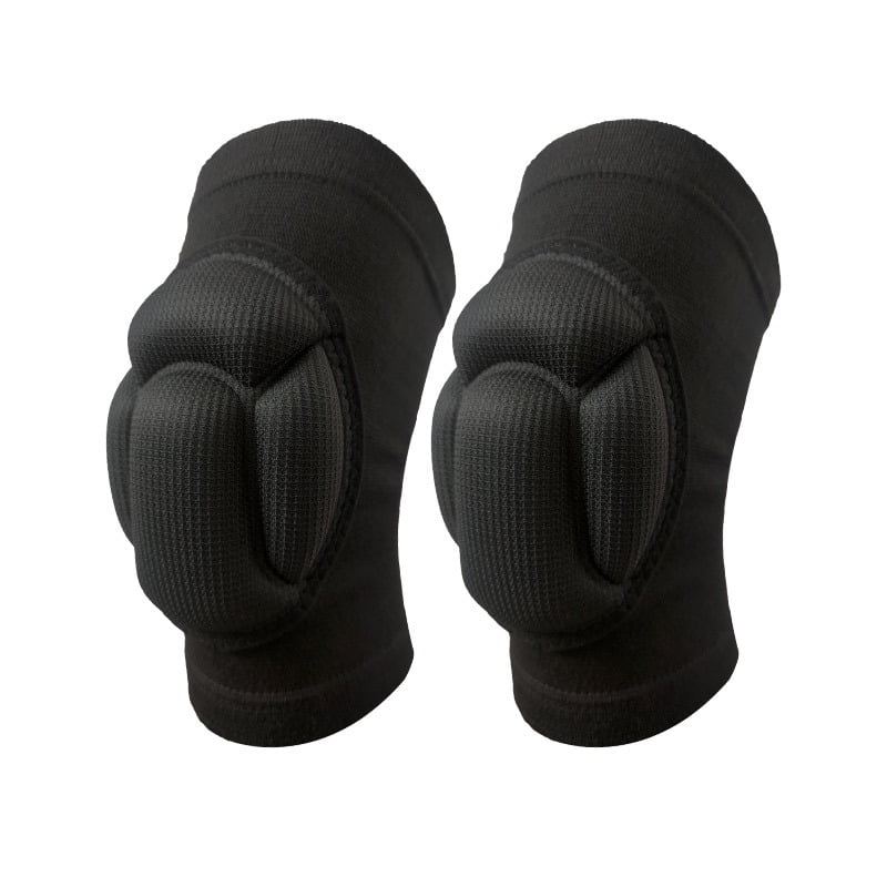 InnovaGoods Hokkop Lot De 2 Genouillères Anti-Collision Nid D'Abeille - Protection Sportive XL Noir