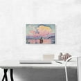 thumbnail image 2 of ARTCANVAS Antibes - The Pink Cloud 1916 Canvas Art Print by Paul Signac - Size: 18" x 12" (0.75" Deep), 2 of 9