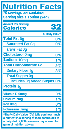 Romero's Whole Grain Corn Tortillas Family Value Pack, 58 oz (70 Count)