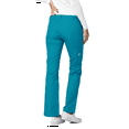 thumbnail image 2 of Adar Universal Women's Straight Leg Scrub Pants, Drawstring, Durable Poplin, Black, 2 of 7