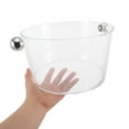 thumbnail image 5 of OULII Acrylic Design Ice Bucket Transparent Acrylic Beverage Chilling Party Use Outdoor Picnics 1Set, 5 of 8