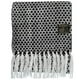 thumbnail image 3 of Bufanda Hecha a Mano AlpacaBlackWhite 2Pzas Negro/Blanco 170cm x 21cm Hechas a Mano Alpaca., 3 of 3